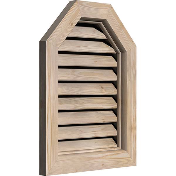 Octagonal Top Gable Vent W3263