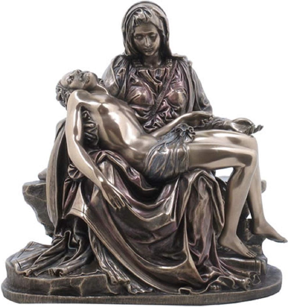 Cold Cast Bronze Pieta Statue P156