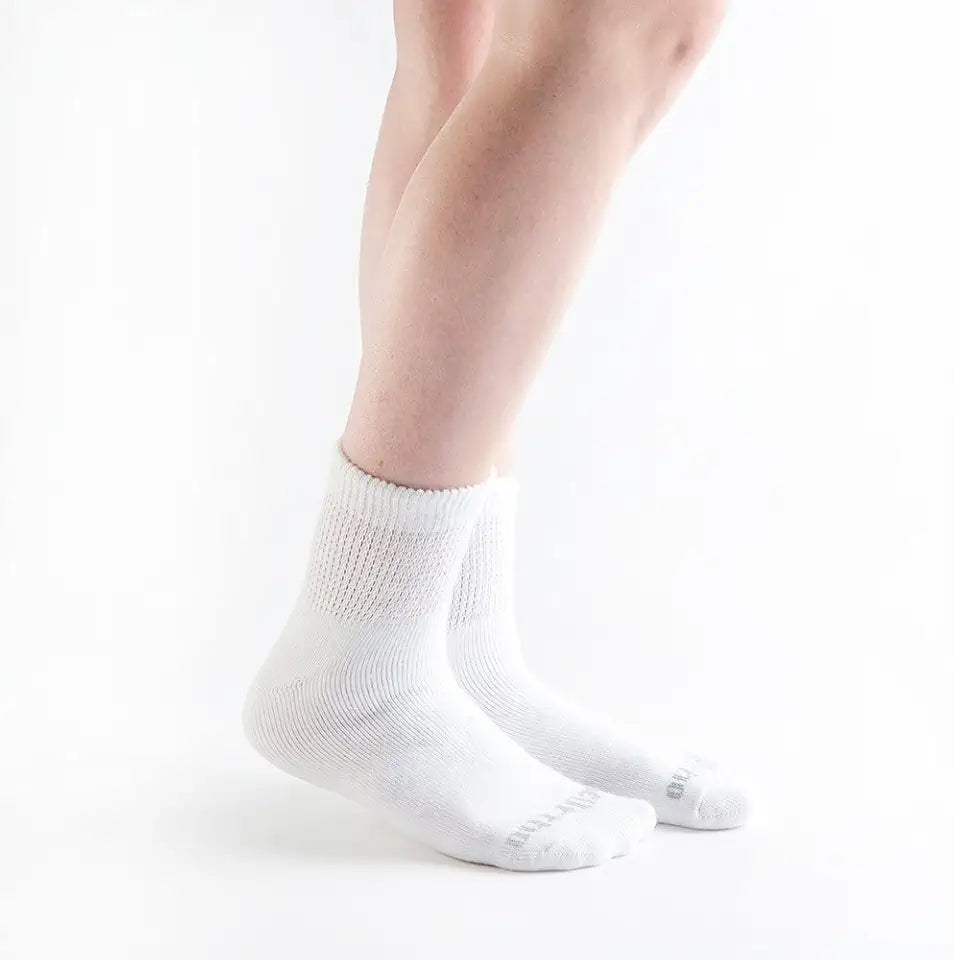 Ultra Soft Loose Fit Diabetic Socks, 3 Pairs, 1/4 Crew J228153