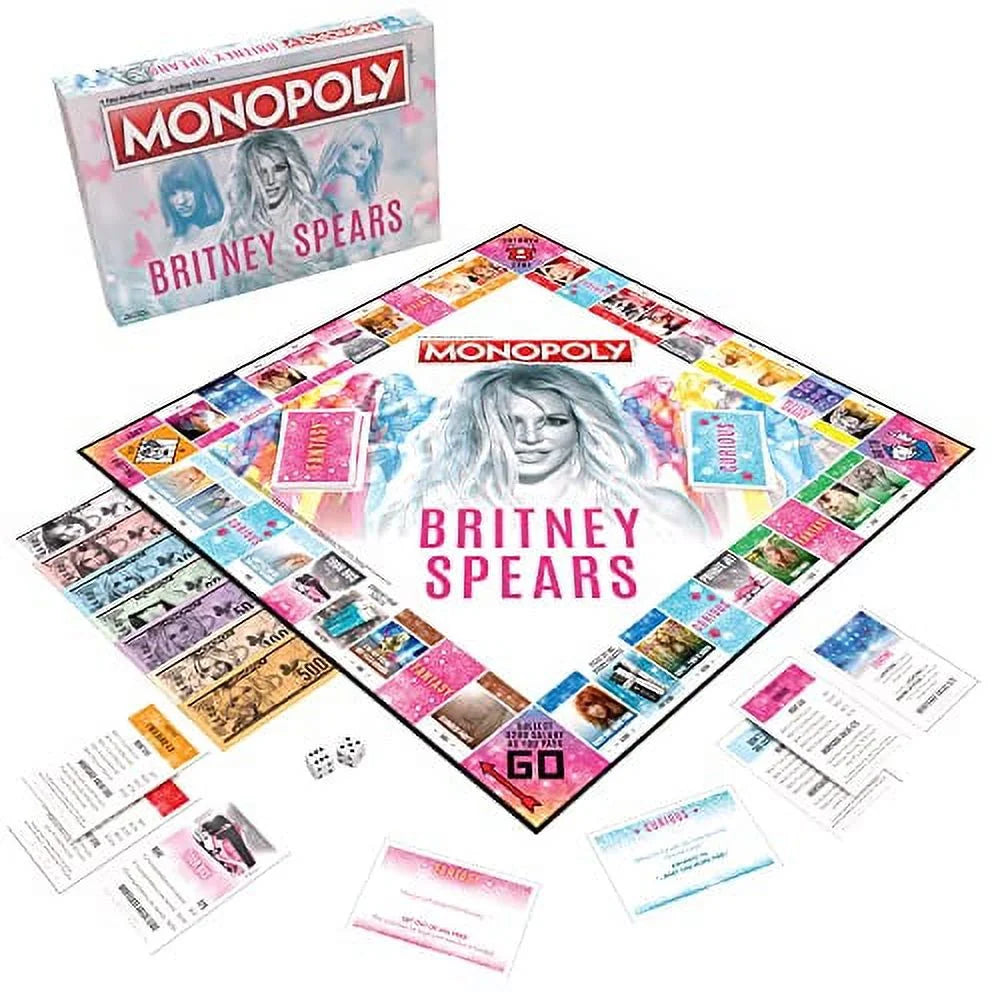 Collector's Edition Monopoly Game with Custom Game Board R950