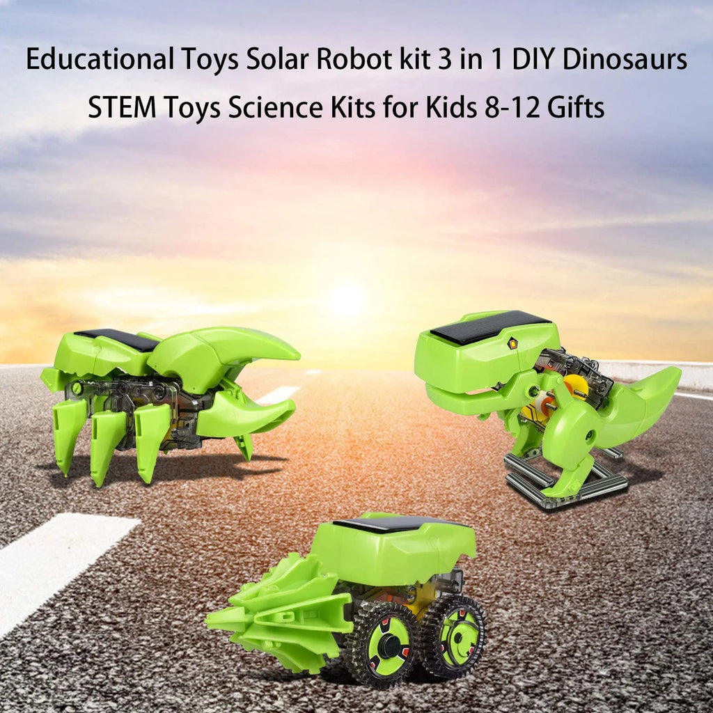 Solar Robot Kit 3-in-1 STEM Projects Robot Kit J7422
