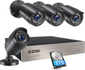 8CH 1080P Security Cameras System with 1TB Hard Drive and 4 Indoor Outdoor Cameras U561