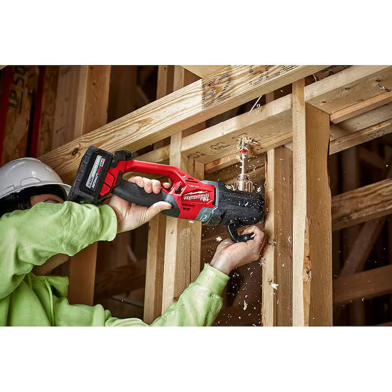 18-Volt Li-Ion Brushless Cordless 1/2 in. Right Angle Drill with Hole Saw Kit V518270