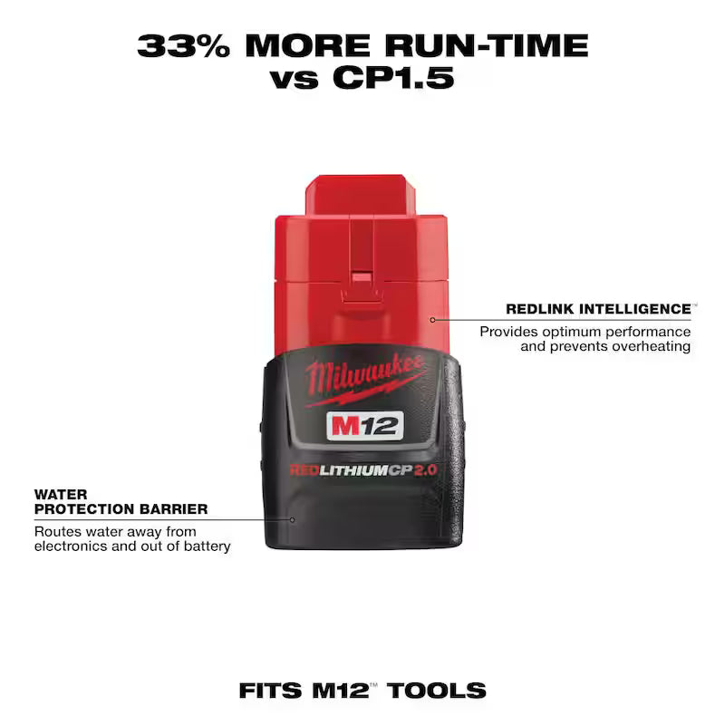 12-Volt Lithium-Ion Battery Packs and Charger Starter Kit V2275