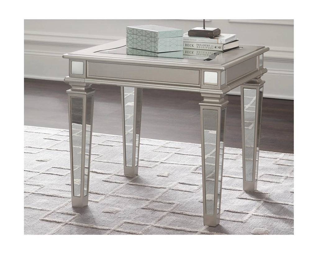 Silver End Table P1404