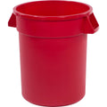 Red Round 20 Gallon Trash Can L387