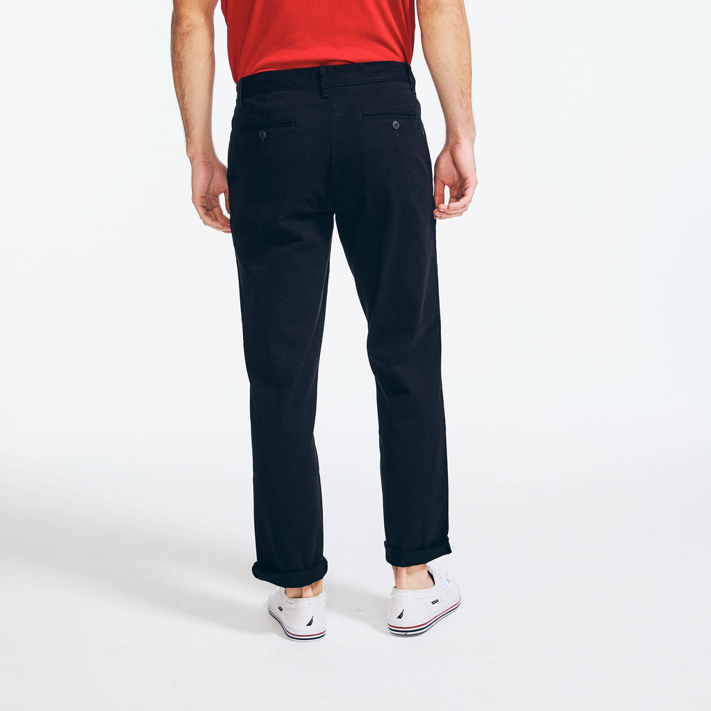 True Black Classic Fit Flat Front Deck Pant Y56041