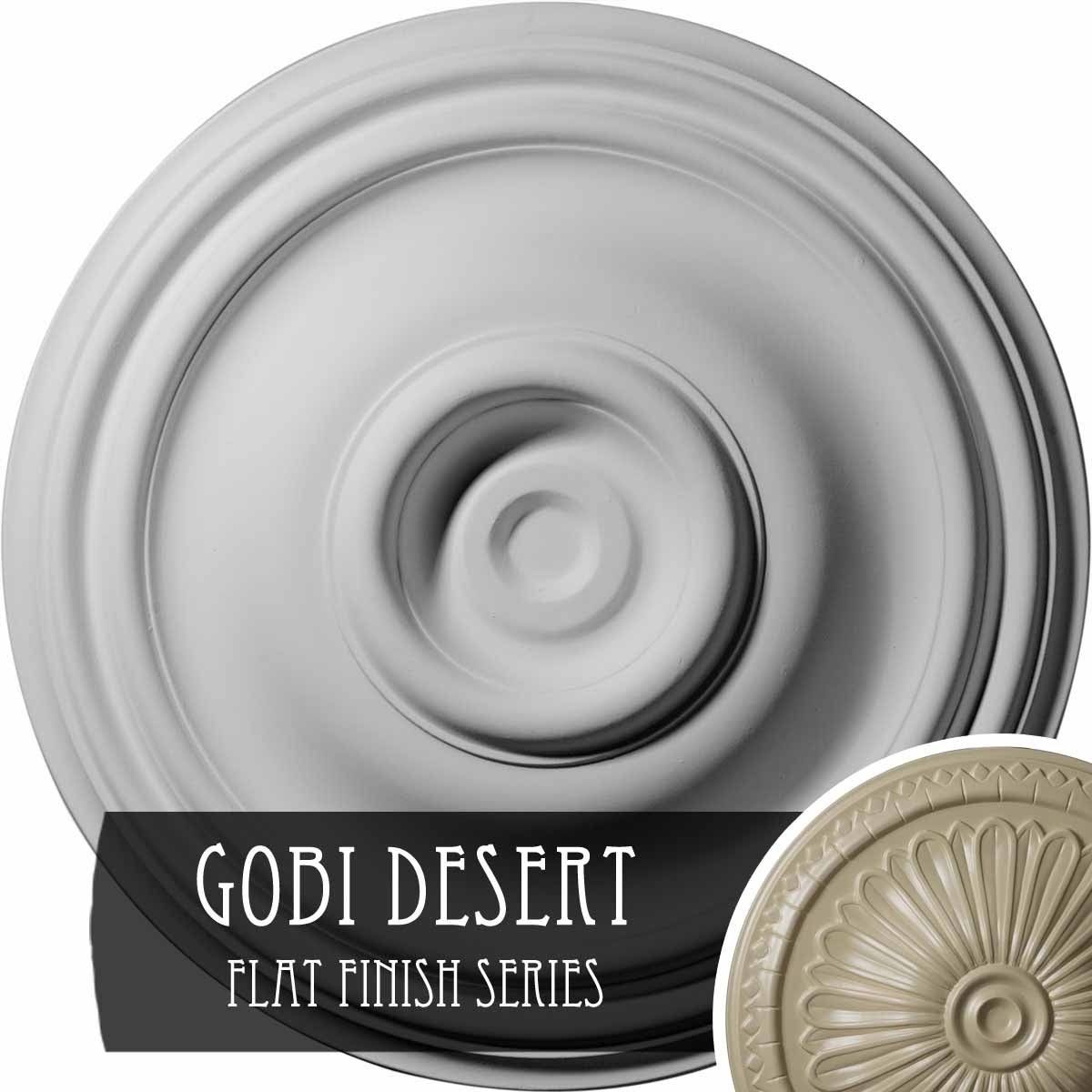 14 3/4x22OD x 1 3/4x22P Traditional Ceiling Medallion Y4045