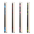 4 Pieces 58 inch Pool Cue Stick M8031