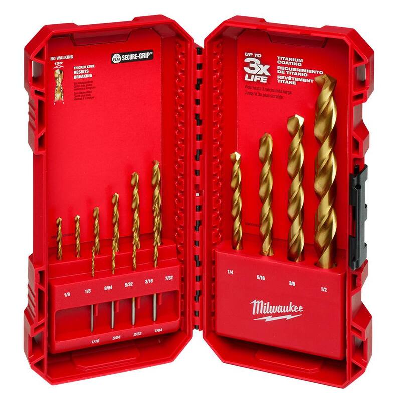 14-Piece Titanium Drill Bit Set J942456