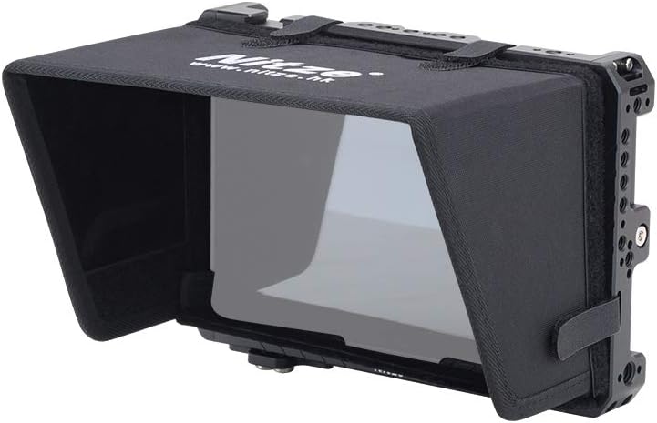 Cage with Sunhood Built-in NATO Rails for Monitor C105342