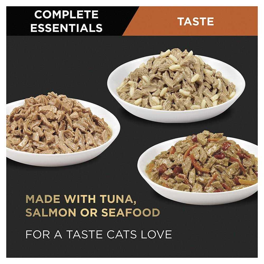 Wet Cat Food Variety Pack Seafood H564