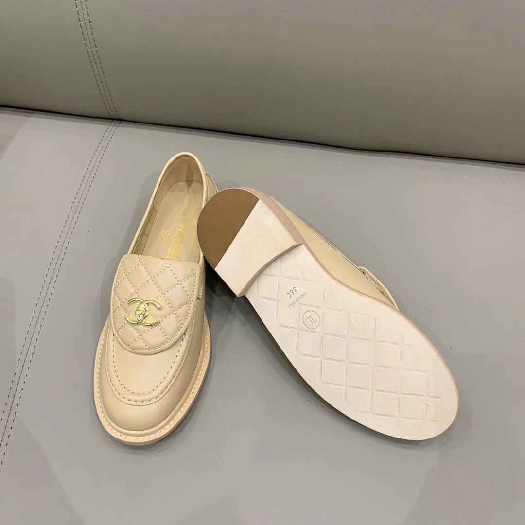 Beige Loafers I246