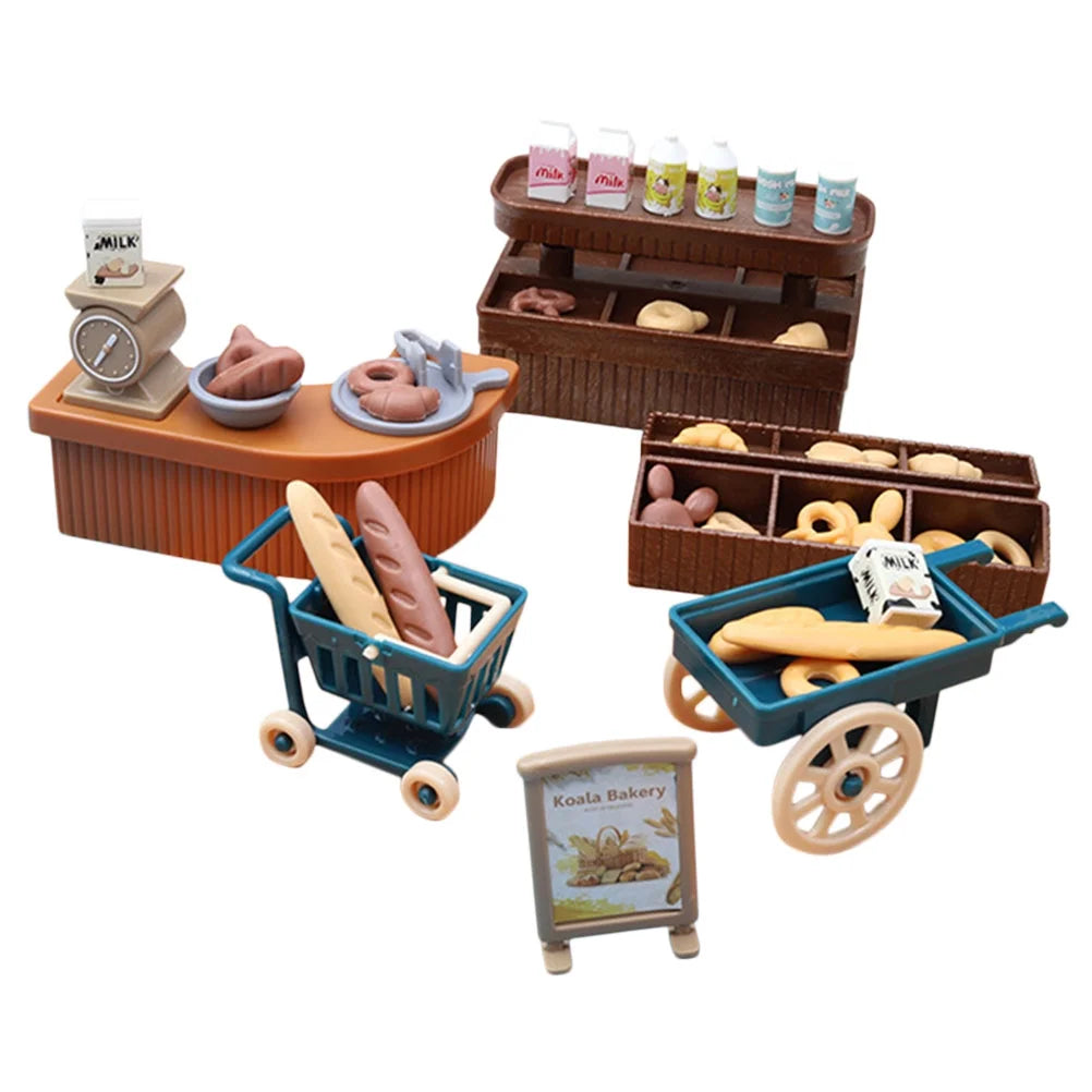 Miniature Bakery Shop Prop Miniature Breads K611