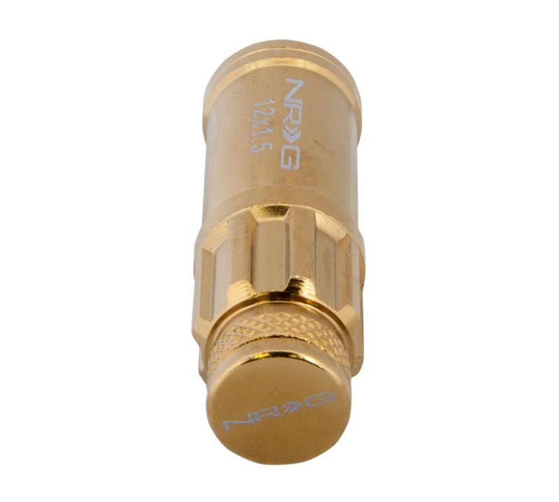 21 PC Chrome Gold Steel Lug Nut Set M5999