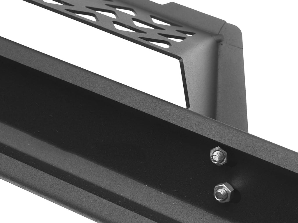 Matte Black Drop Steps for Ford F-150 Super Duty S458