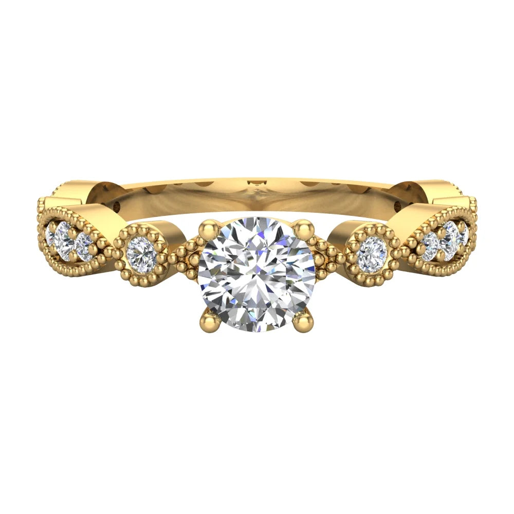 14K Gold Diamond Ring O450569