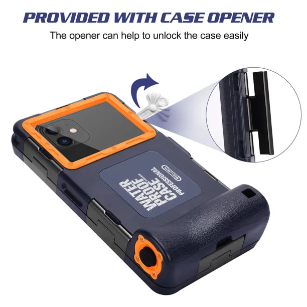 Waterproof Protective Case for Phones Up to 6.9 Inch I3401