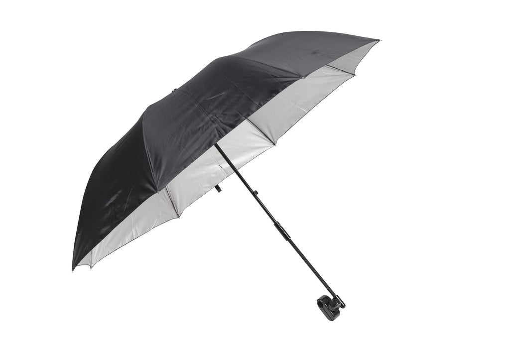 Ozark Trail Chair Umbrella with Clamp, Black, Large 42x42 B6442