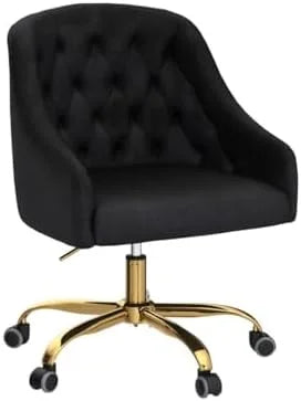 Red Velvet Adjustable Swivel Office Chair E1126