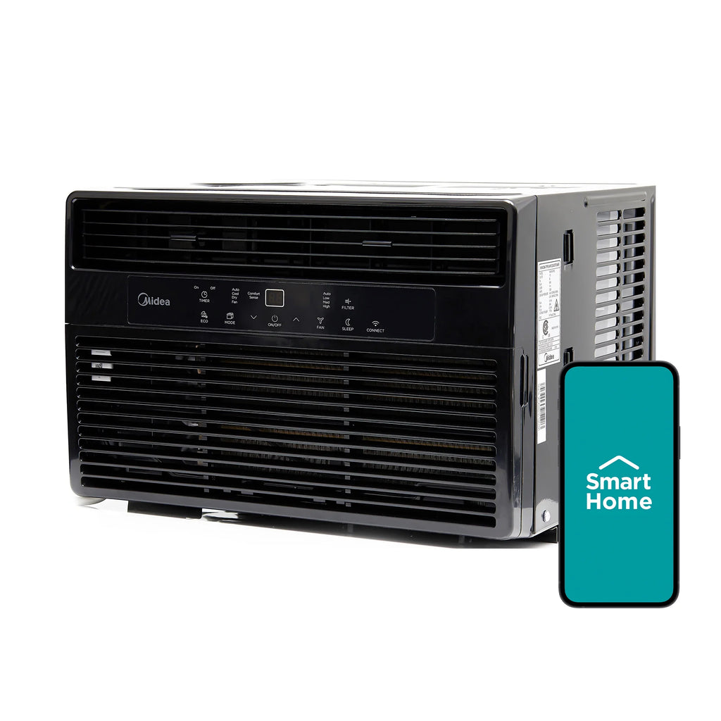 8,000 BTU 115V Smart Window Air Conditioner with Remote X797466