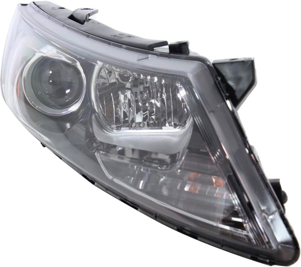 Headlight Assembly for Kia Optima 2010 2011 2012 2013 Pair Halogen Q2352