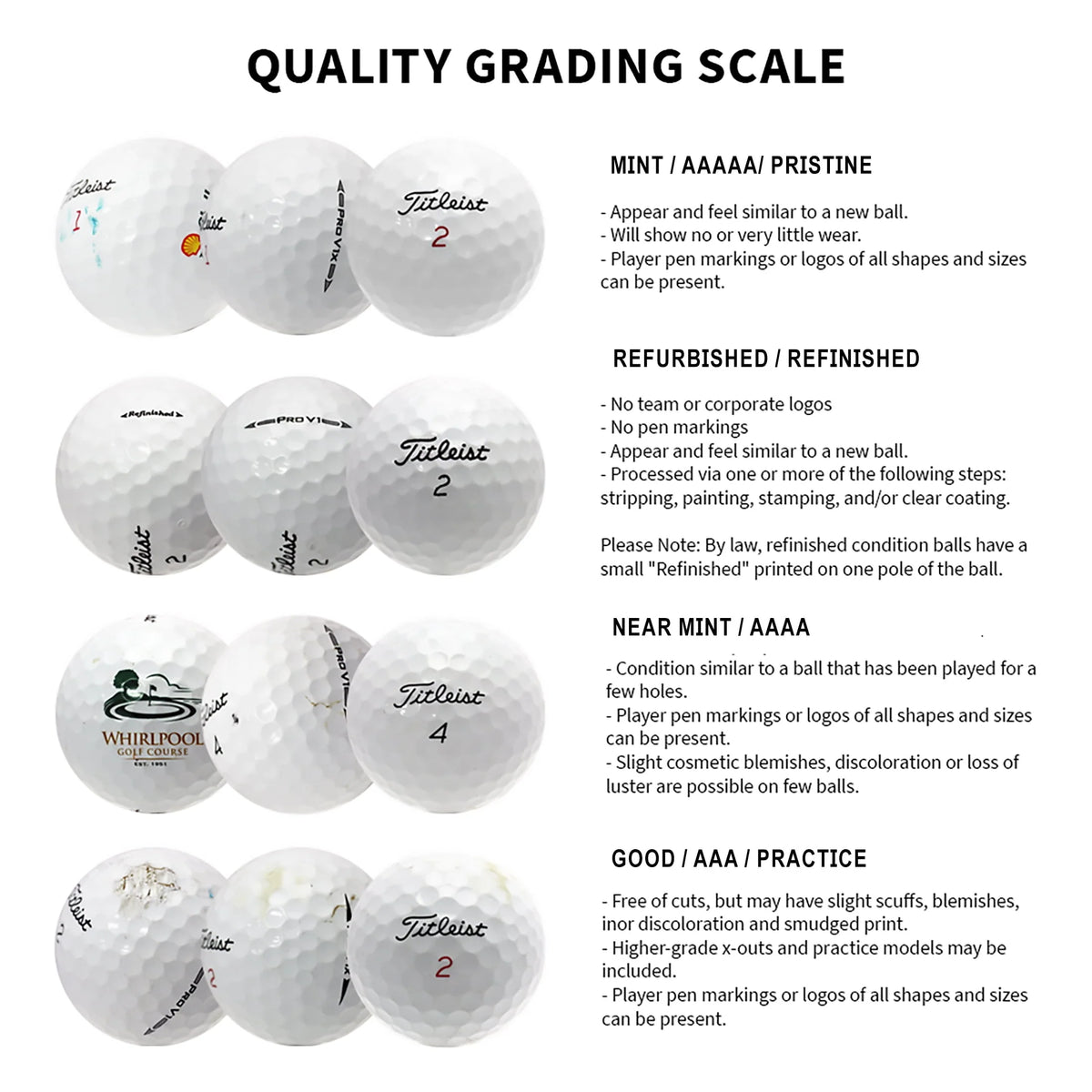 48 Pack White Golf Balls O5390
