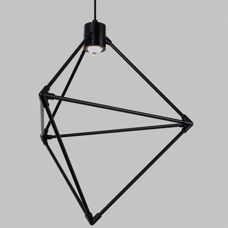 Black LED Chandelier S701165