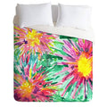 Queen Floral Confetti Duvet Cover J84775