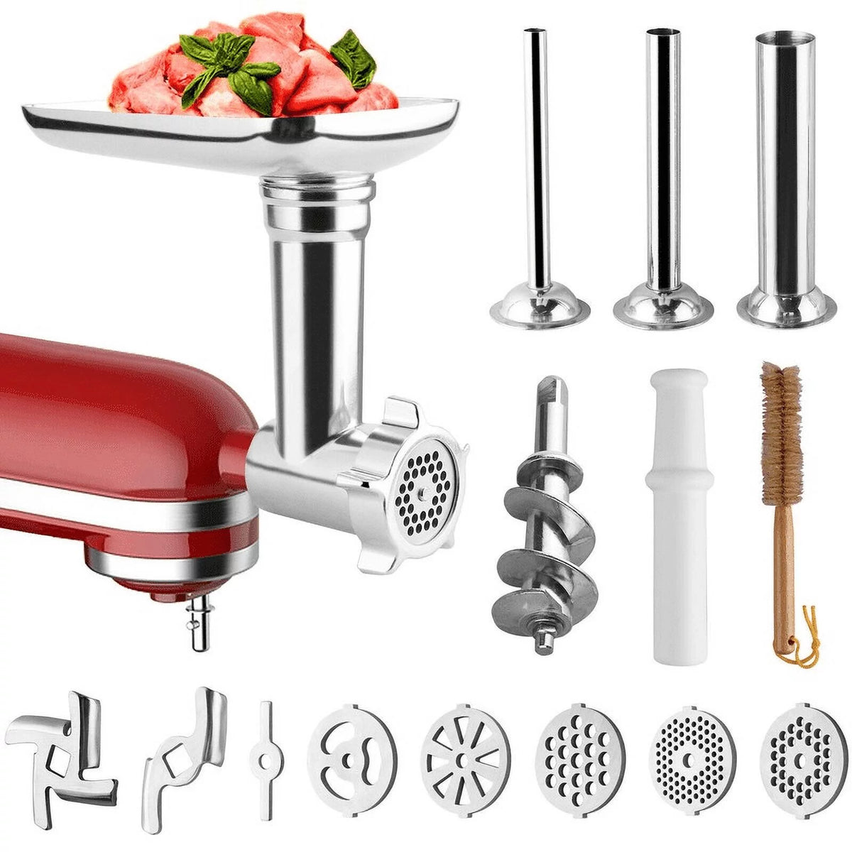 Stainless Steel Sausage Stuffer Attachment V25797