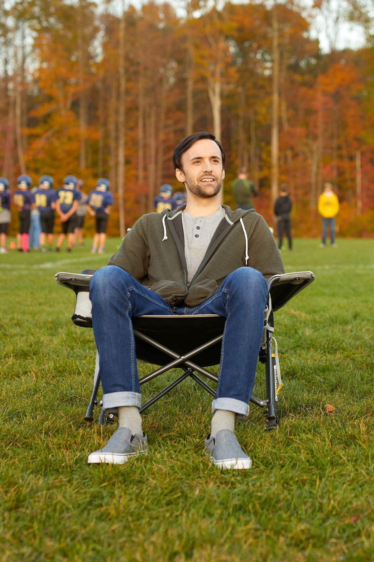 Foldable Rocking Camp Chair X642