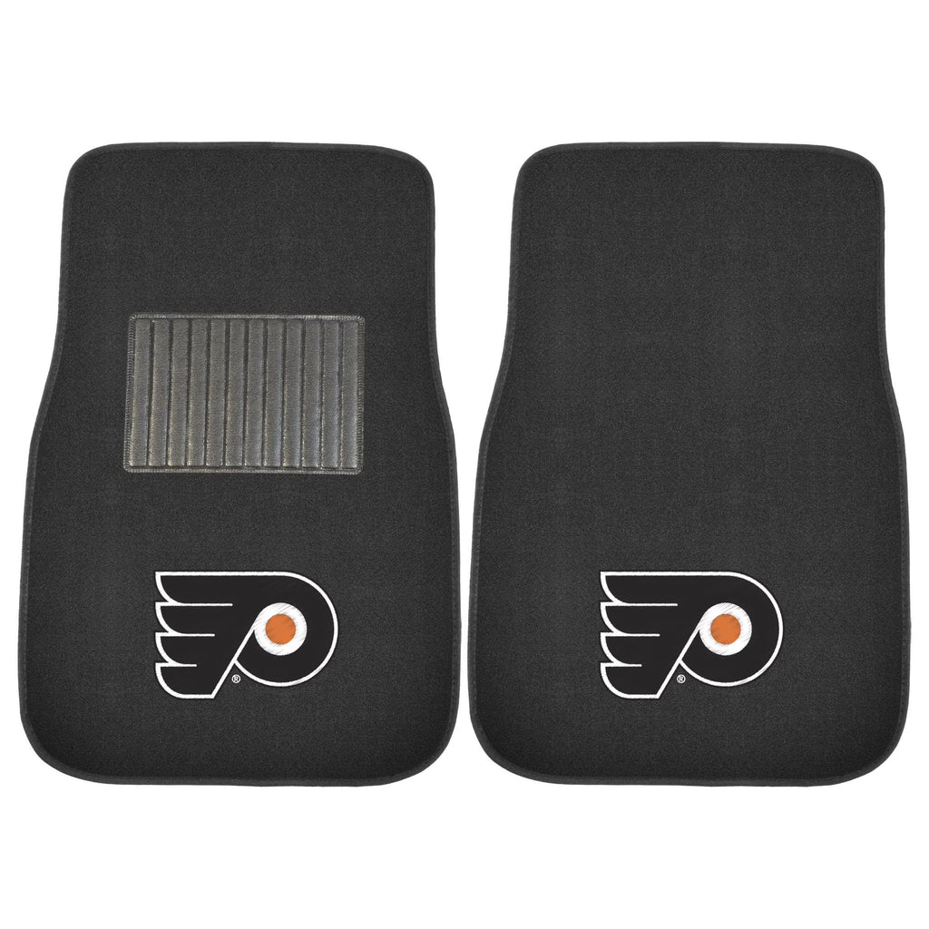 2 Piece Embroidered Car Mat Set 17" x 25.5" R532