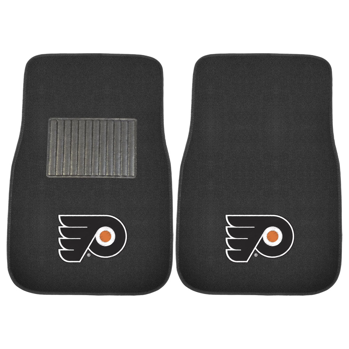 2 Piece Embroidered Car Mat Set 17" x 25.5" R532