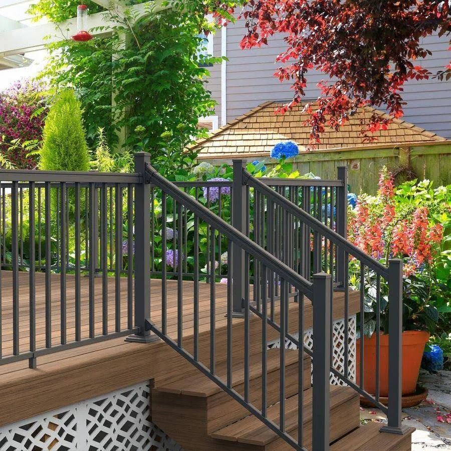 Matte Bronze Aluminum Rail Stair Kit L36400