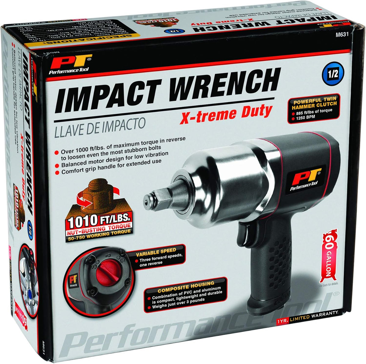 1/2-Inch Composite Impact Wrench N264