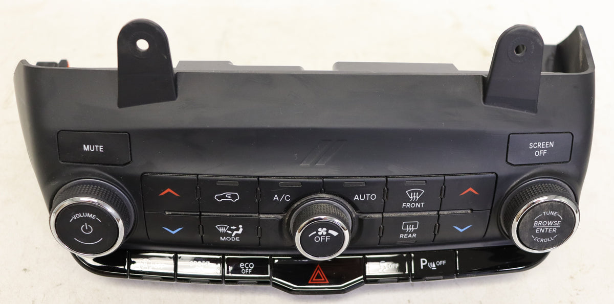 Temperature Control Bezel with Audio Control P422