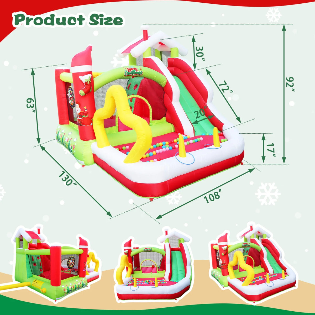 Inflatable Bounce House with Blower T353543