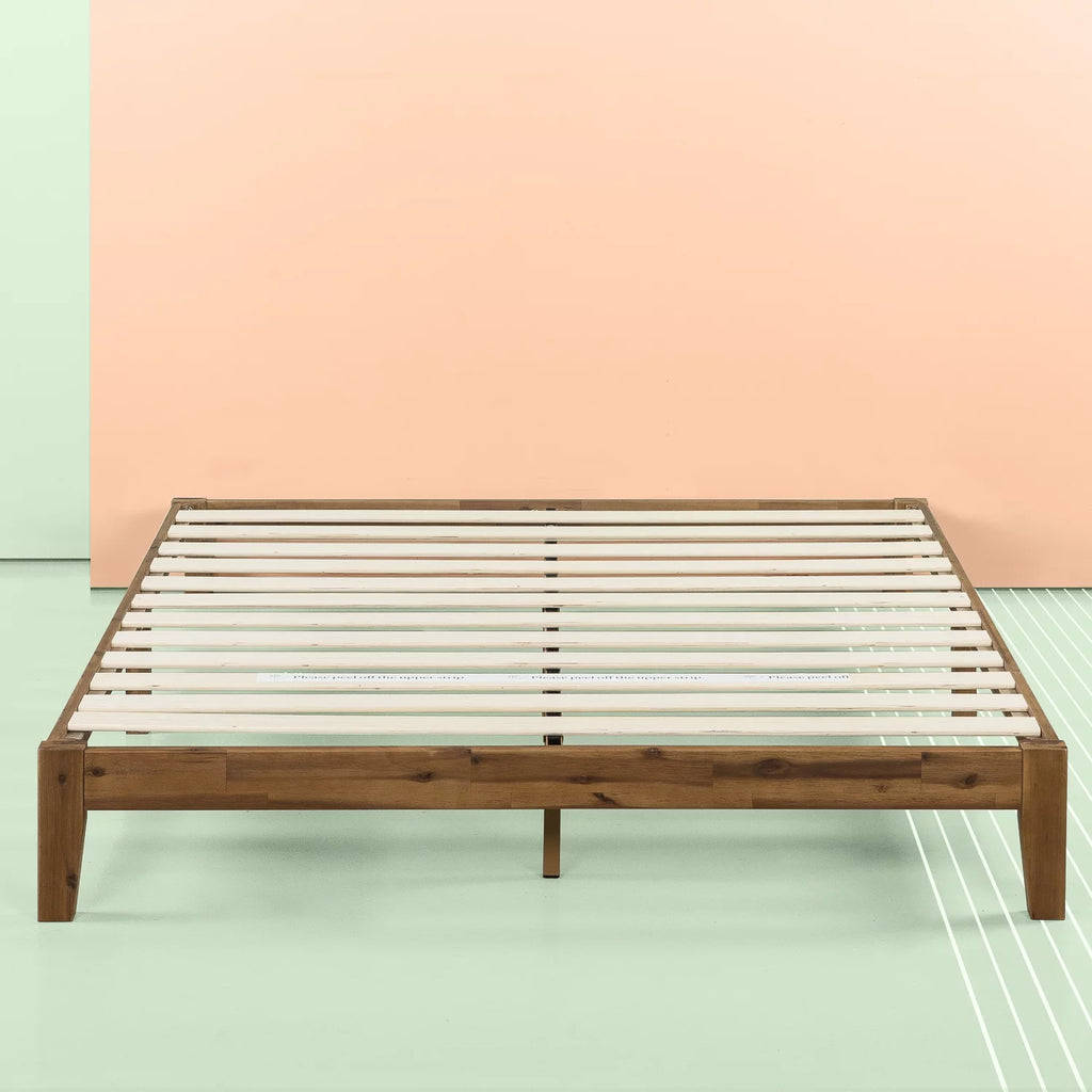 10" Wood Platform Bed Frame, Queen X655813