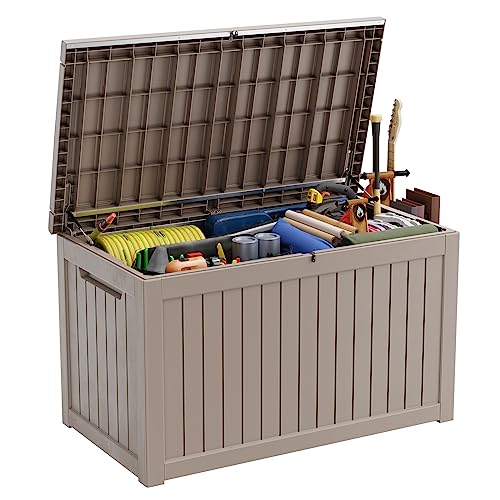 150 Gallon Waterproof Resin Outdoor Storage Box I717