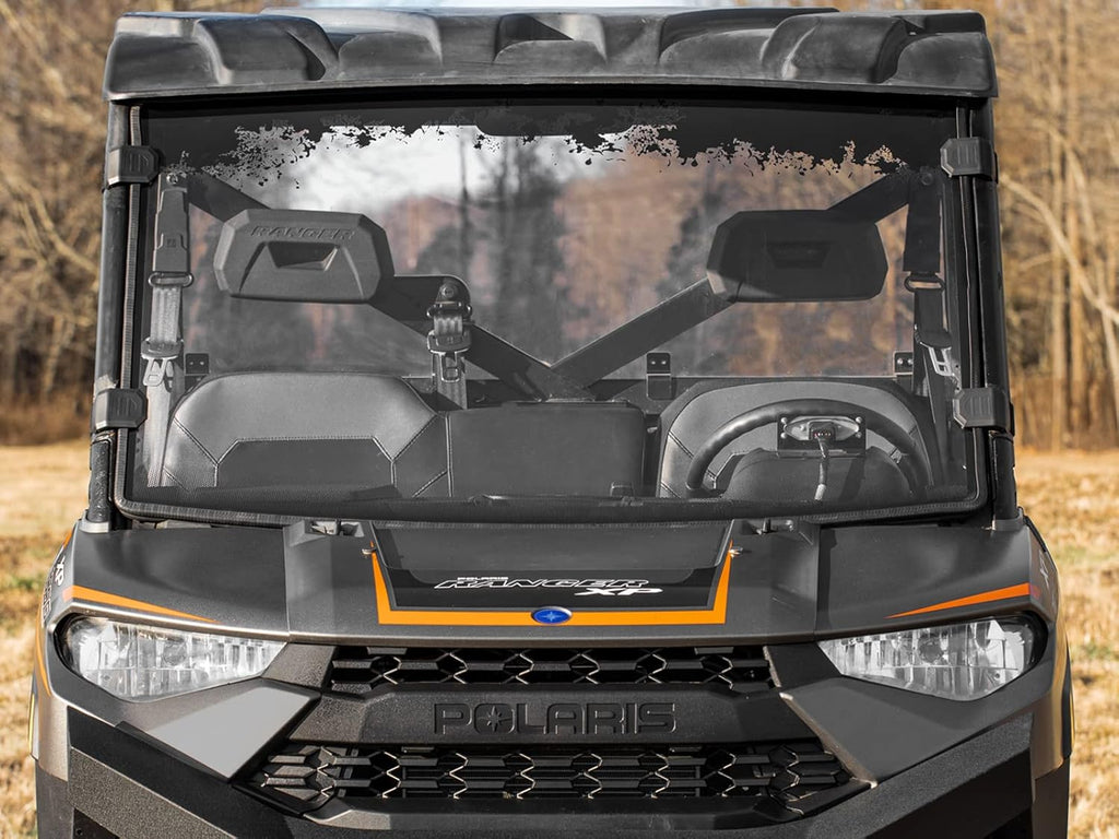 Clear Scratch Resistant Full Windshield for Polaris Ranger XP 1000 / Crew N620
