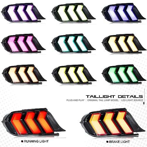 LED Tail Lights for Ford Mustang 2015-2022 N42568
