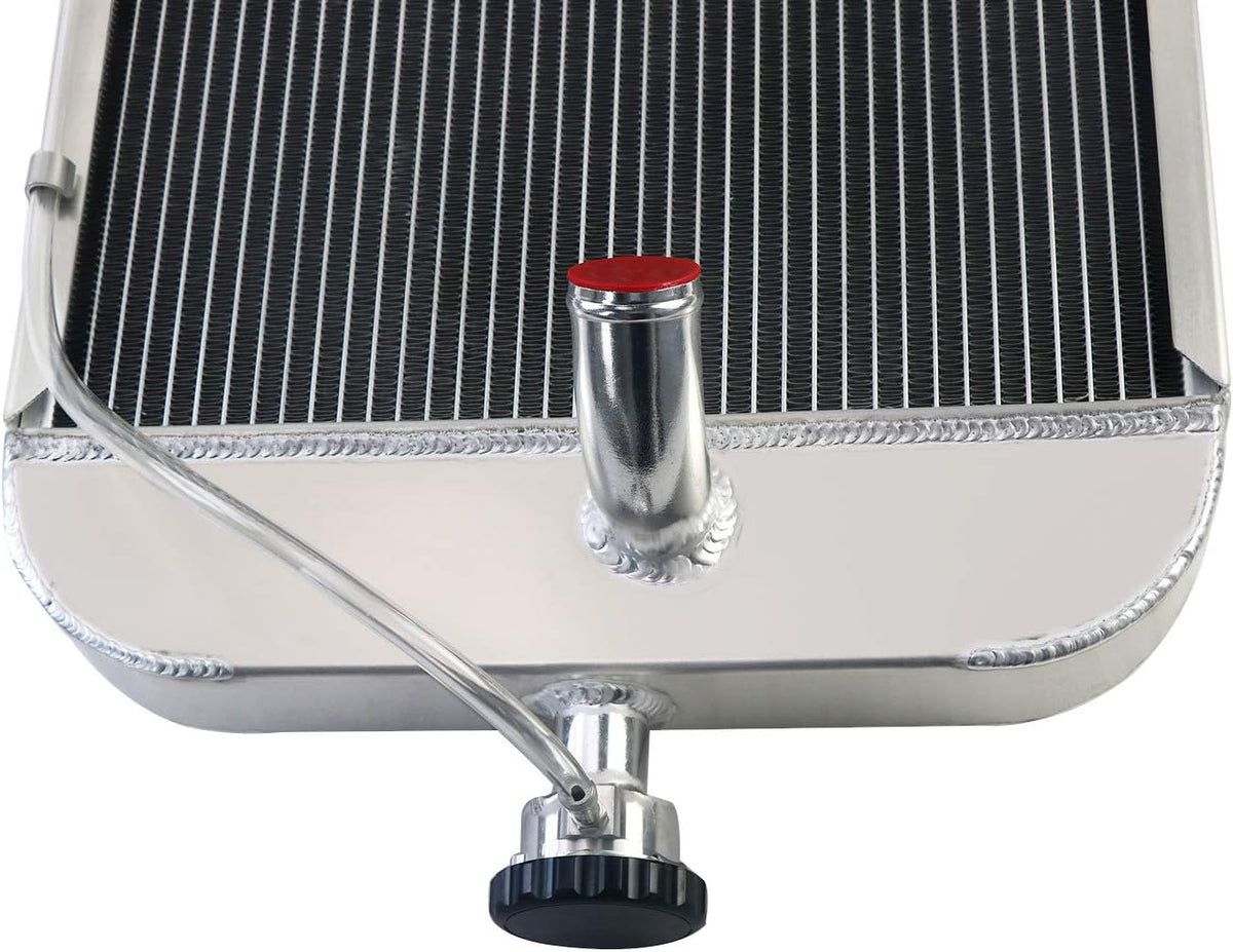 3 Row Aluminum Tractor Radiator With Radiator Cap W6229