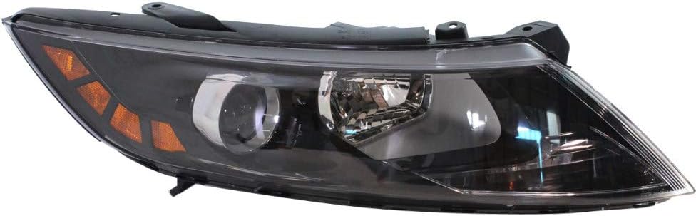 Headlight Assembly for Kia Optima 2010 2011 2012 2013 Pair Halogen Q2352