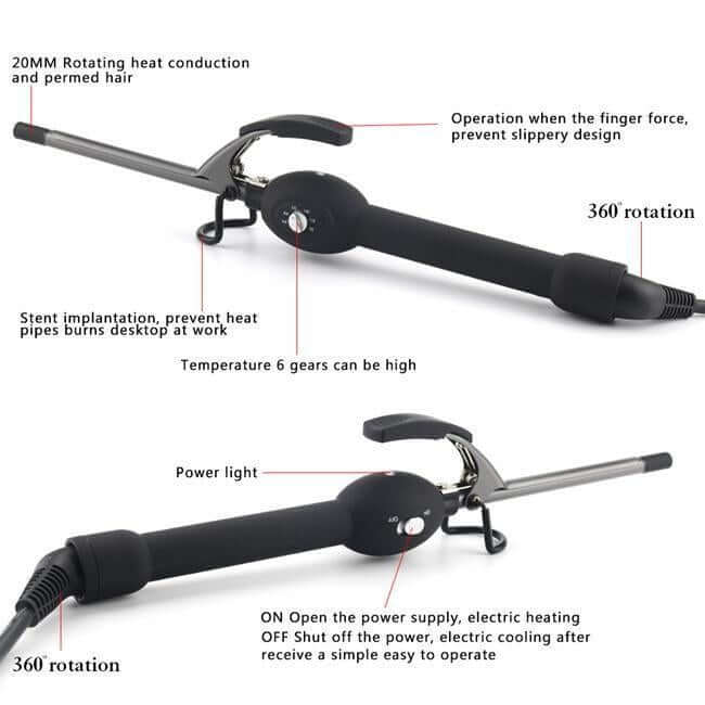 9mm Curling Tongs P22865