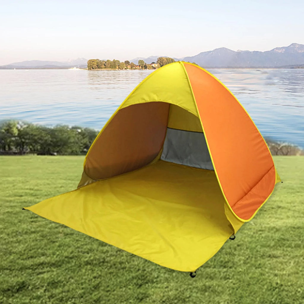 Orange Automatic Beach Tent A5333