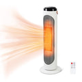 1500W PTC Oscillating Ceramic Space Heater with Remote, 24h Timer Q174378