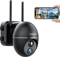 Solar Panel 1080P WiFi Wireless Outdoor Security Camera with 15000mAh Rechargeable Battery Q759314