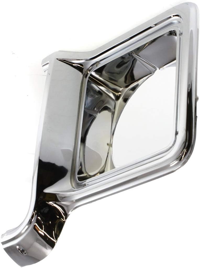 Chevy C10 Headlight Door 1975-1978 Driver Side Round Chrome & Painted-Dark Argent Pack of 2 X5224