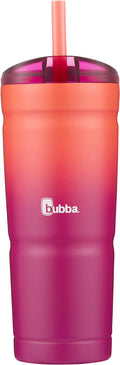 Pink Sorbet Vacuum-Insulated Stainless Steel Tumbler with Lid and Straw, 24oz L949692