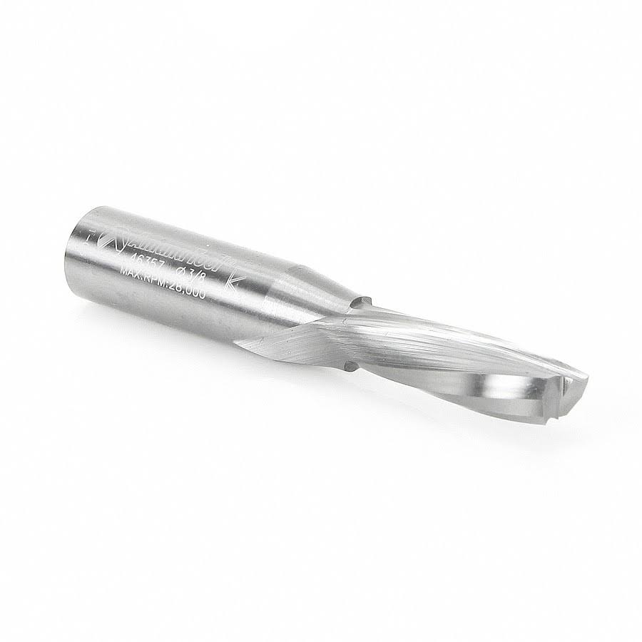Solid Carbide Spiral Plunge 3/8 Dia x 1-1/4 x 1/2 inch Shank Down-Cut P3455